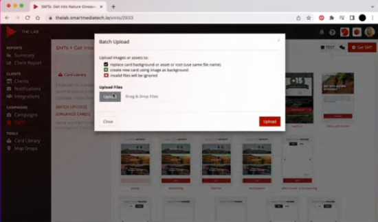 screenshot of SmartMedia Technologies